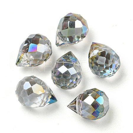 Electroplated Glass Beads EGLA-K062-01A-HP02-1
