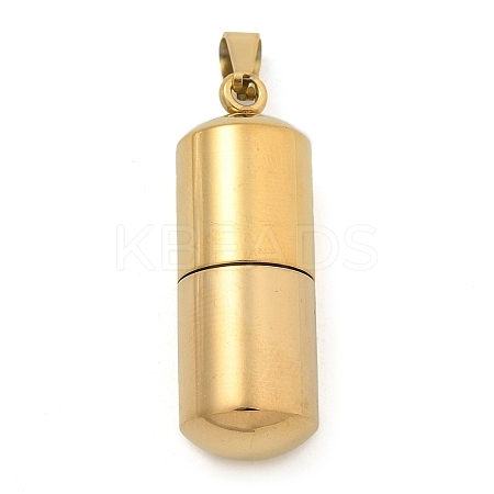 304 Stainless Steel Openable Urn Ashes Pendants LS-STAS-M084-05A-1