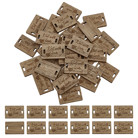 30Pcs Wood Knitting DIY-FG0006-23-1