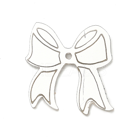 Laser Mirror Face Acrylic Pendants LS-OACR-G046-02A-1