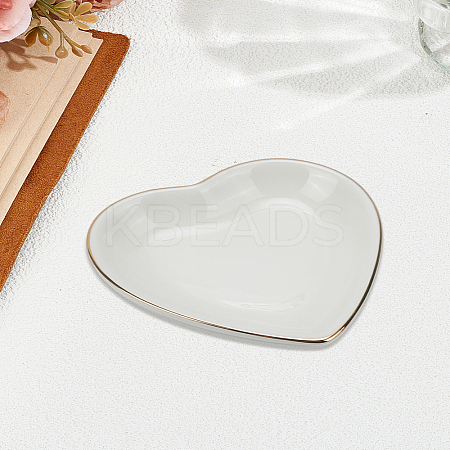 1Pc Porcelain Jewelry Holder Tray ODIS-LP0001-12-1