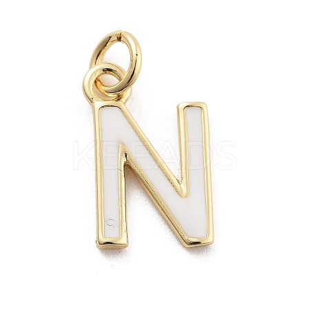 Rack Plating Brass Pendants KK-C065-05N-G-1