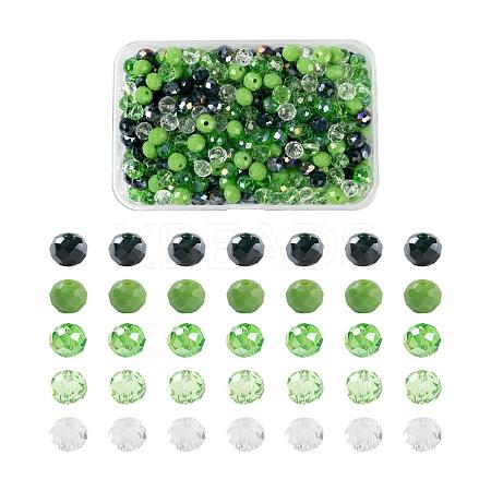 500Pcs 5 Colors Mixed Styles Glass Beads EGLA-LS0001-02-1