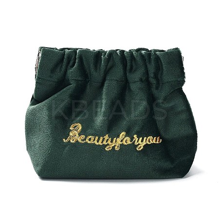 Velvet Spring Snap Closure Change Purse LS-ABAG-P009-A01-1