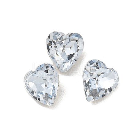 Glass Rhinestone Cabochons RGLA-L029-16B-211-1