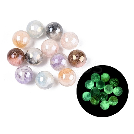 Luminous & UV Reactive Transparent Resin Beads RESI-Q234-02-1