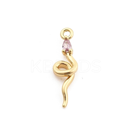 Brass Micro Pave Cubic Zirconia Pendants LS-KK-M321-01E-G04-1