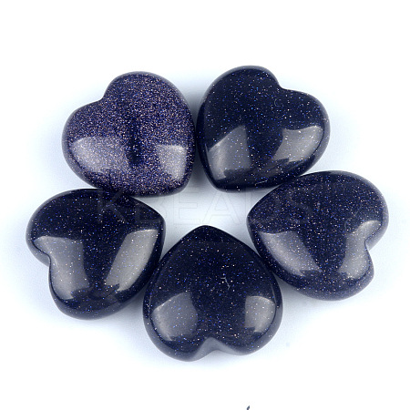 Synthetic Blue Goldstone Healing Stones PW-WGA91AE-24-1
