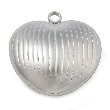 Anti-Tarnish 304 Stainless Steel Pendants STAS-M084-03A-P-1