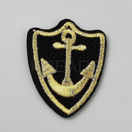 Polyester Embroider Thread Iron on/Sew On Patches PATC-WH20017-29-1