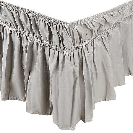 Adjustable Polyester Wrap Around Bed Skirts AJEW-WH20022-10D-01-1