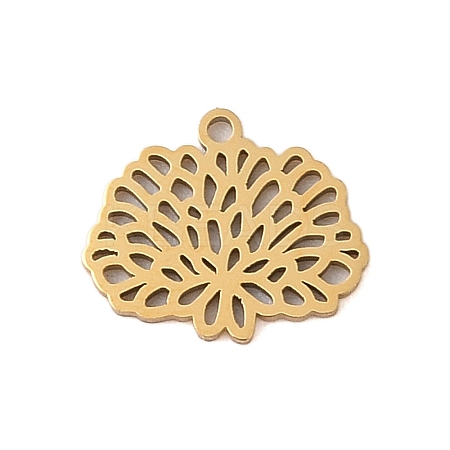 304 Stainless Steel Pendants STAS-S139-06G-03-1