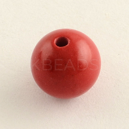 Round Cinnabar Beads CARL-Q002-12mm-1