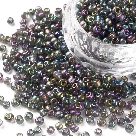 Round Glass Seed Beads SEED-A007-3mm-172-1