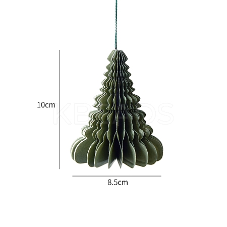 Christmas Paper Honeycomb Ball Pendant Decorations PW-WGCD71A-19-1