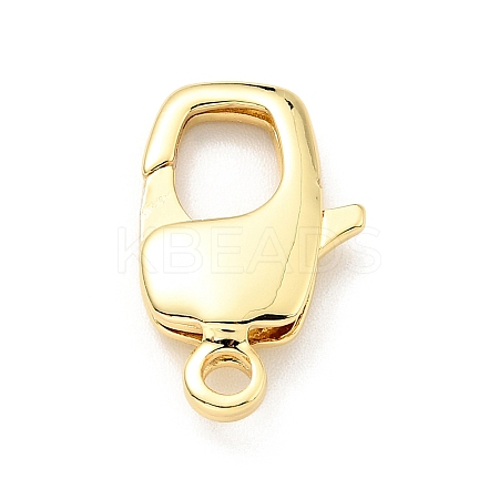 Brass Lobster Claw Clasps X-KK-G416-22G-1