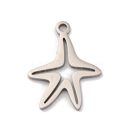 Non-Tarnish 201 Stainless Steel Pendants LS-STAS-U016-08P-03-1
