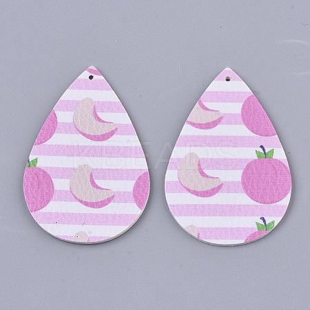 PU Leather Big Pendants LS-FIND-R072-10-A07-1