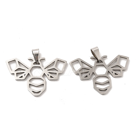 Non-Tarnish 201 Stainless Steel Pendants STAS-K251-039P-1