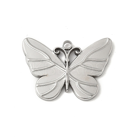 304 Stainless Steel Pendants STAS-P388-09P-1