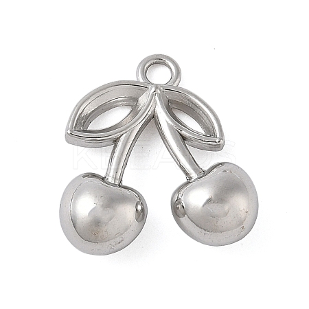 304 Stainless Steel Pendants STAS-K312-08B-P-1