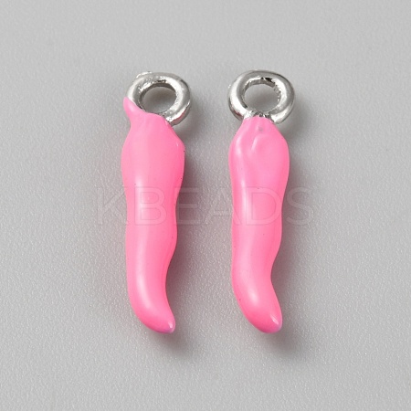 Alloy Enamel Pendants ENAM-WH0068-12P-01-1