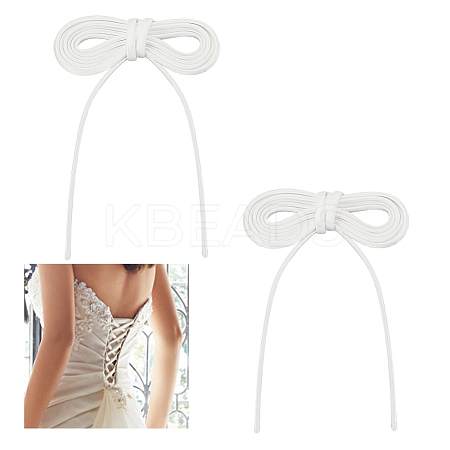 2M Flat Satin Ribbons LS-OCOR-WH0078-86B-1