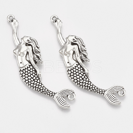 Tibetan Style Alloy Big Pendants LS-TIBEP-T052-31AS-RS-1