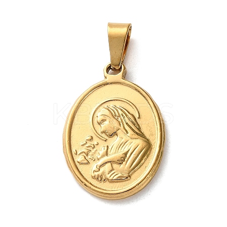 201 Stainless Steel Pendants STAS-U053-08A-G-1