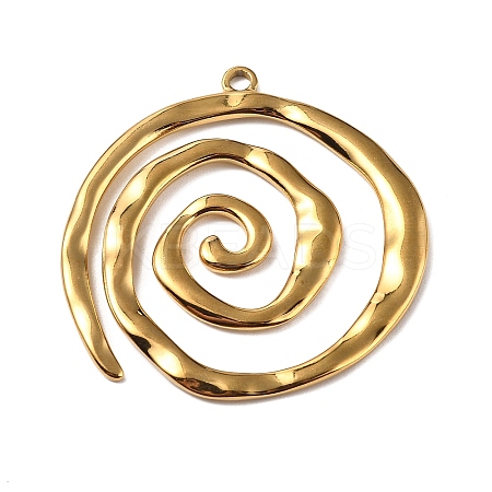 304 Stainless Steel Pendants X-STAS-P395-05G-1