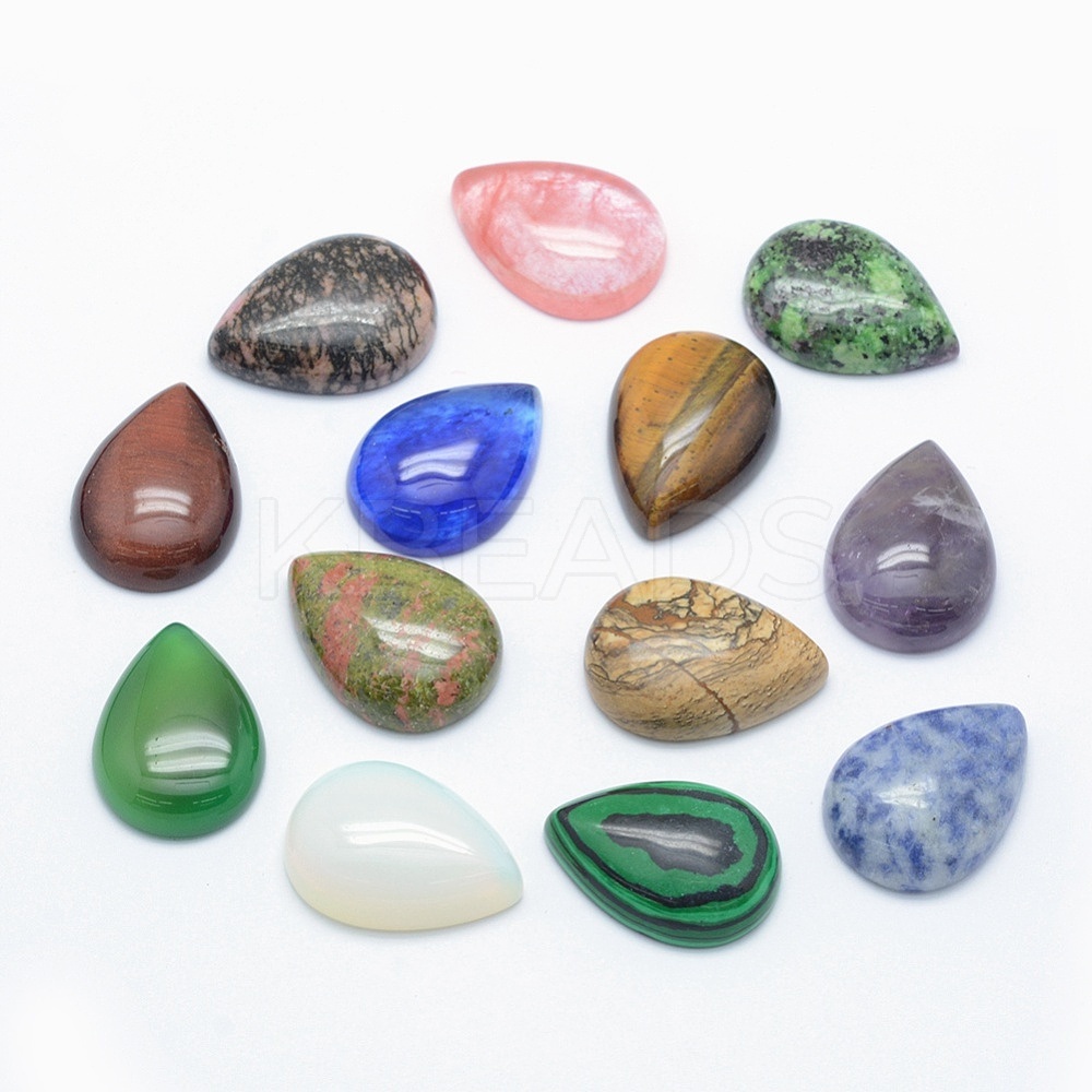 Wholesale Natural & Synthetic Mixed Stone Cabochons - KBeads.com