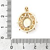 Natural Tiger Eye Pendants KK-G553-06G-3