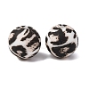 Food Grade Eco-Friendly Printed Silicone Beads SIL-A013-01A-12-1