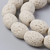 Natural Lava Rock Beads Strands G-F671-03A-02-3