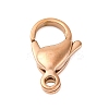 316 Stainless Steel Lobster Claw Clasps STAS-D288-09RG-1