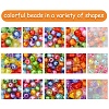 15 Styles Transparent Acrylic Beads TACR-FS0001-49-2