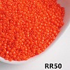 Opaque 6/0 Glass Seed Beads SEED-I013-4mm-RR50-1