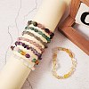 8Pcs 8 Style Natural Mixed Nuggets Gemstone Beads Stretch Bracelets for Kids BJEW-SZC0003-02-6