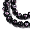 Handmade Lampwork Beads Strands LAMP-N021-45A-3