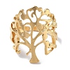 201 Stainless Steel Open Cuff Rings for Women LS-RJEW-M020-08G-1-2