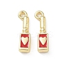 Alloy Enamel Pendants FIND-D044-13G-1