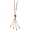 304 Stainless Steel Pendant Necklaces NJEW-H210-G-G-3