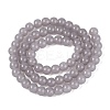 Imitation Jade Glass Beads Strands GLAA-T032-J6mm-10-3