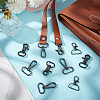 30Pcs 3 Styles Zinc Alloy Swivel Lobster Claw Clasps FIND-WR0009-68B-5