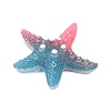 Gradient Color Opaque Resin Decoden Cabochons CRES-P036-01B-04-2