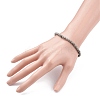 4.5mm Round Natural Maifanite/Maifan Stone Beads Stretch Bracelet BJEW-JB07088-04-3