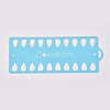 Plastic Embroidery Thread Plate DIY-WH0152-21A-1