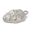 Anti-Tarnish 304 Stainless Steel Pendants STAS-Q334-61P-2