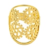 Ring with Gear 304 Stainless Steel Adjustable Rings RJEW-G306-03G-2