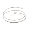 Wire Wrap Upper Arm Cuff Band AJEW-G033-07P-2